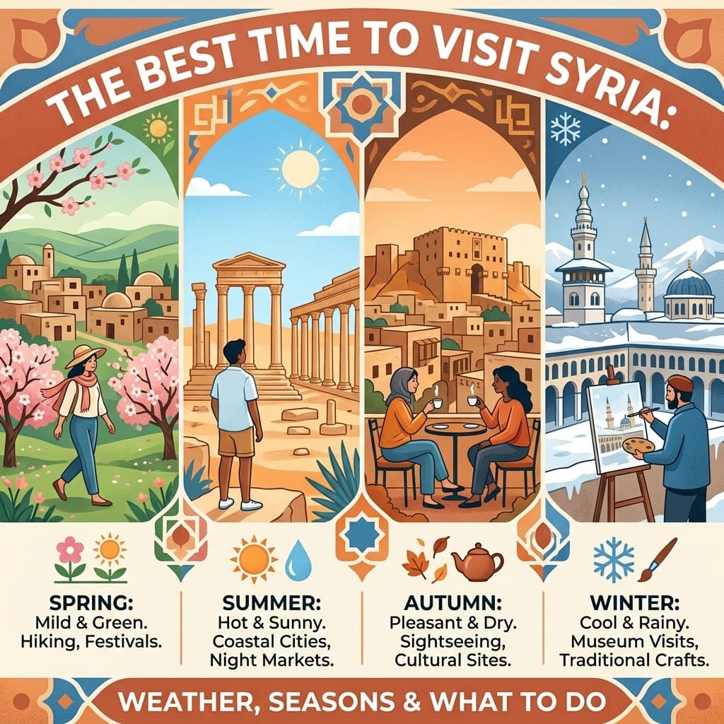 The Best Time to Visit Syria: Weather, Seasons & What to Do