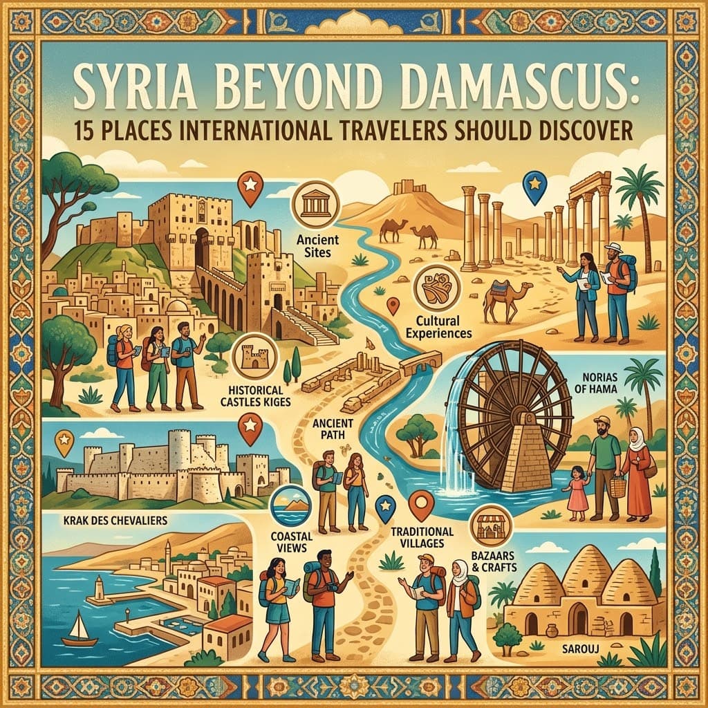 Syria Beyond Damascus: 15 Places International Travelers Should Discover