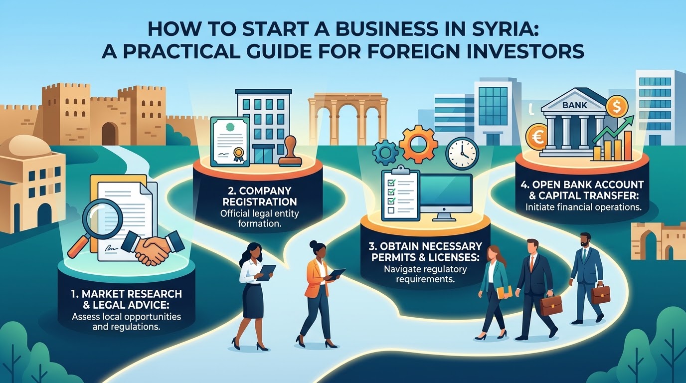 How to Start a Business in Syria: A Practical Guide for Foreign Investors