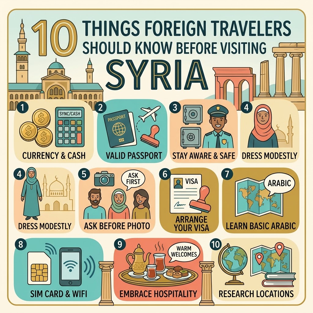 Visiting Syria: 10 Essential Tips for Foreign Travelers
